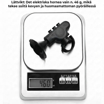 Elektrisk cykeltuta på 120 dB