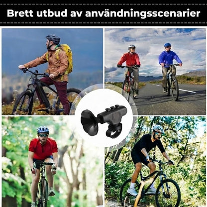 Elektrisk cykeltuta på 120 dB