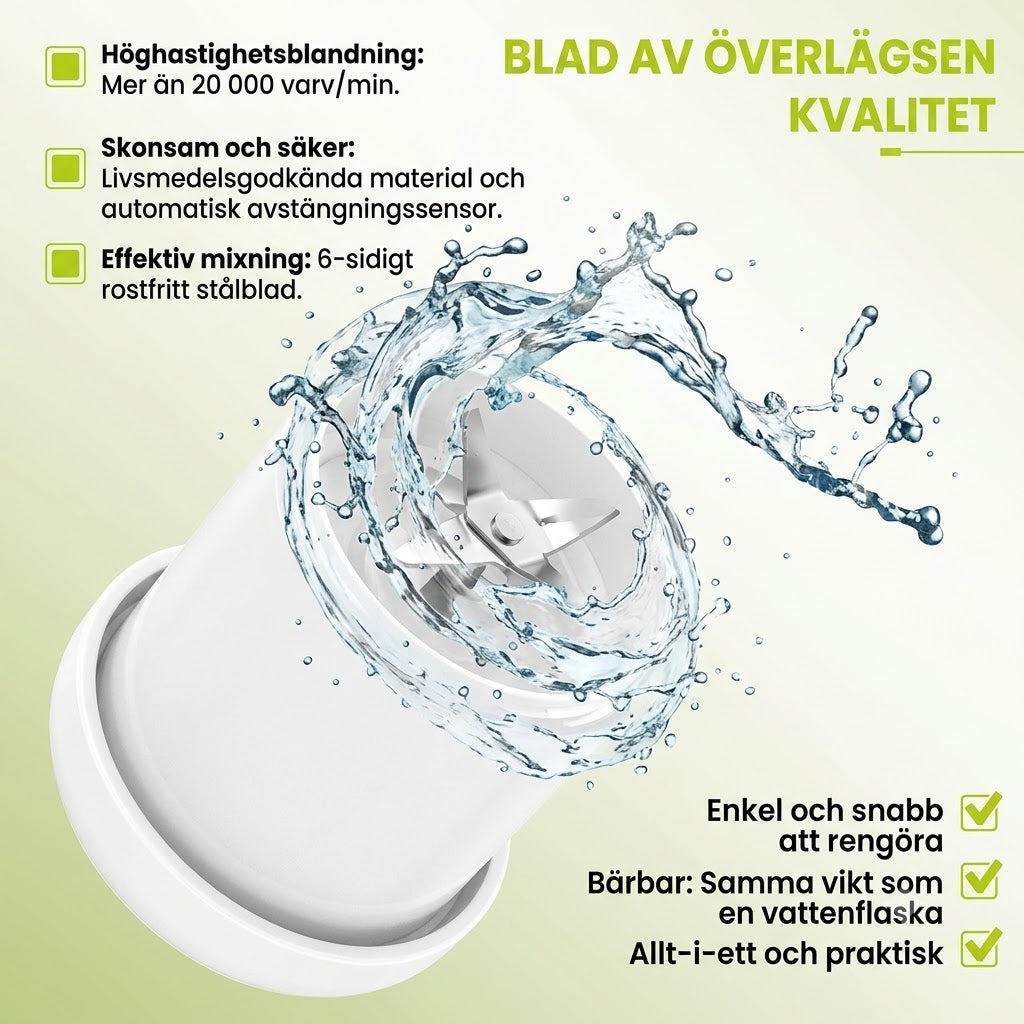 ⚡ Bäst säljande bärbar juicepress