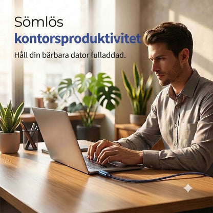 Snabbladdningskabel Typ-C till Typ-C (ou Type-C till Type-C)
