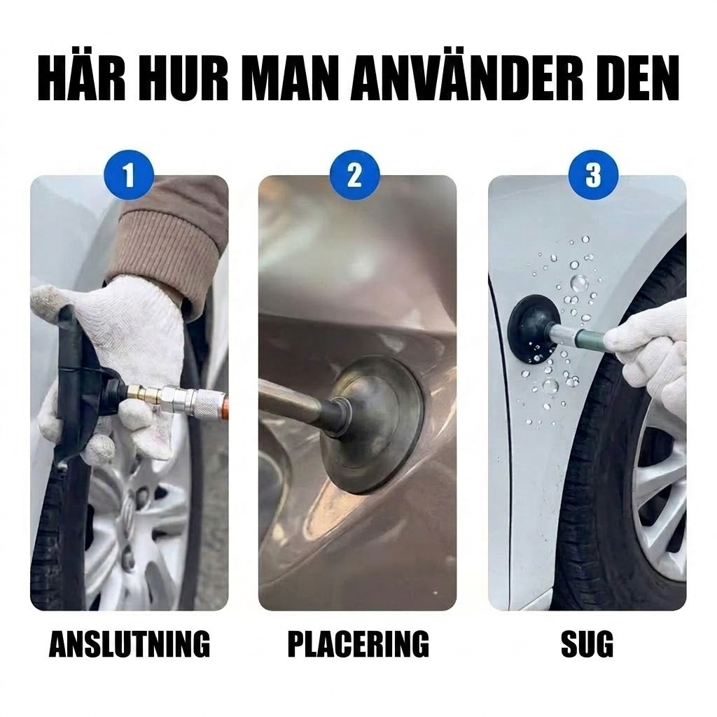 📢📢 60% RABATT !! ⏰🚗 Sugpropp för uträtning av bucklor på bilkaross