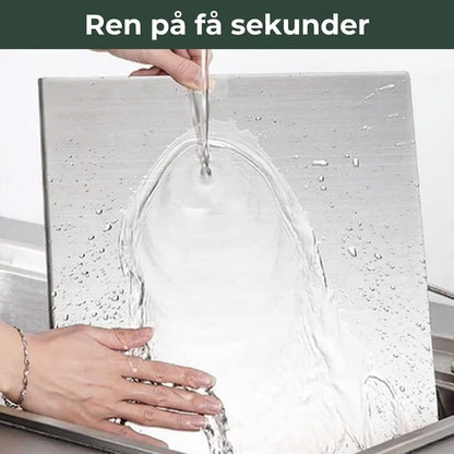 ChefBræt™ | Professionell skärbräda i rostfritt stål – PFAS-fri