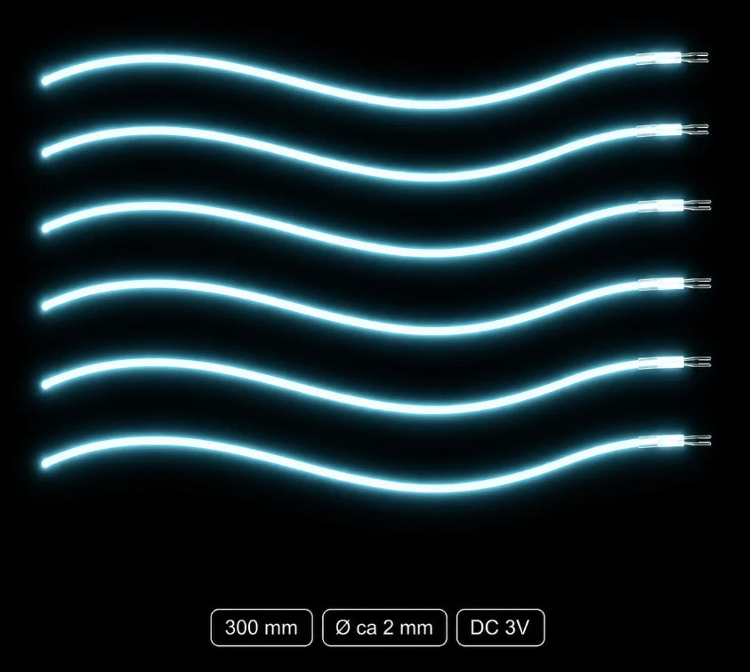 LumiNoodles: Klippbara & flexibla LED-slingor