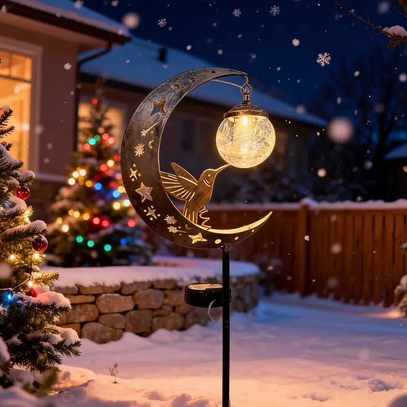 GlowCharm – Solcellsdriven LED-fjäril för trädgården