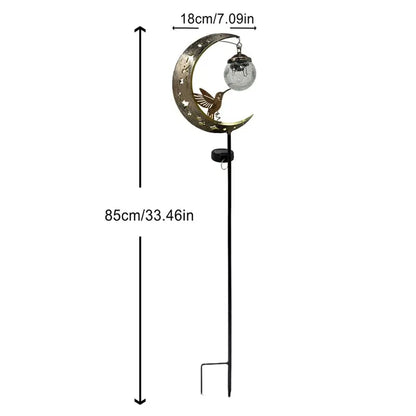 GlowCharm – Solcellsdriven LED-fjäril för trädgården