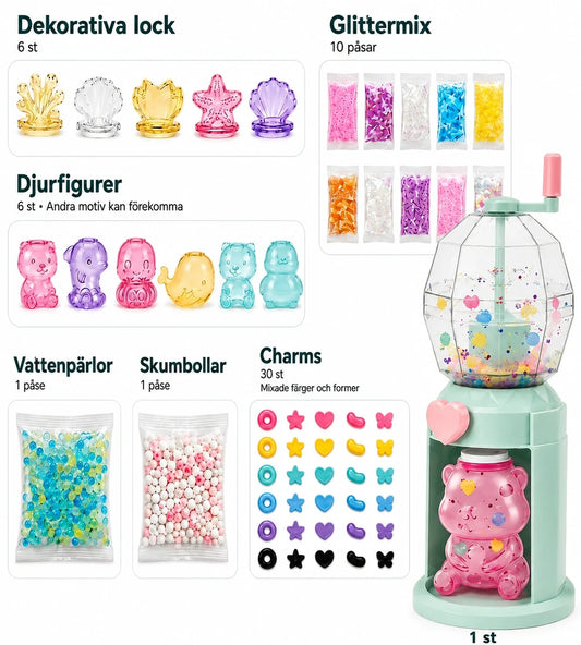 SquishyKvarnen DIY: Komplett kit för att skapa egna squishies