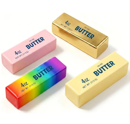 Butter Stick Squishy 4-Pack: Välj Bland Fyra Färger