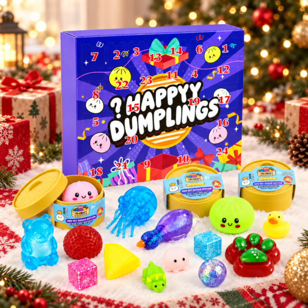 🎄 Årets Stora Squishy Adventskalender 2026 ✨