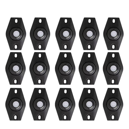 Självhäftande länkhjul - 360° roterbara - 4-pack