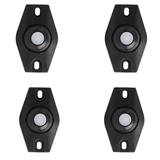 Självhäftande länkhjul - 360° roterbara - 4-pack