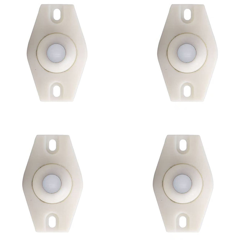 Självhäftande länkhjul - 360° roterbara - 4-pack