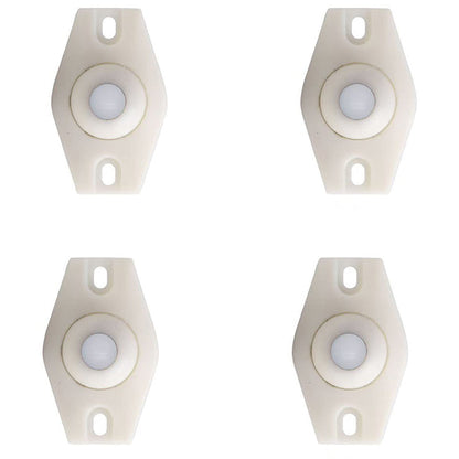 Självhäftande länkhjul - 360° roterbara - 4-pack