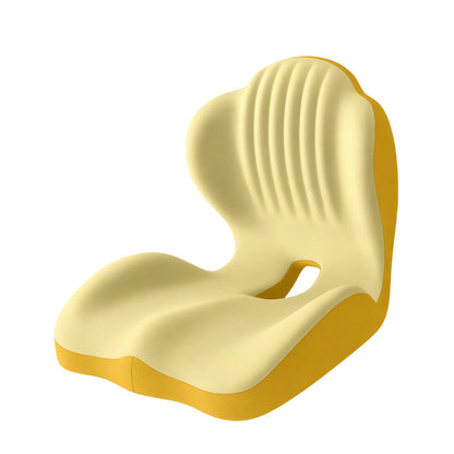 Ergonomisk sittdyna med ryggstöd i memory foam