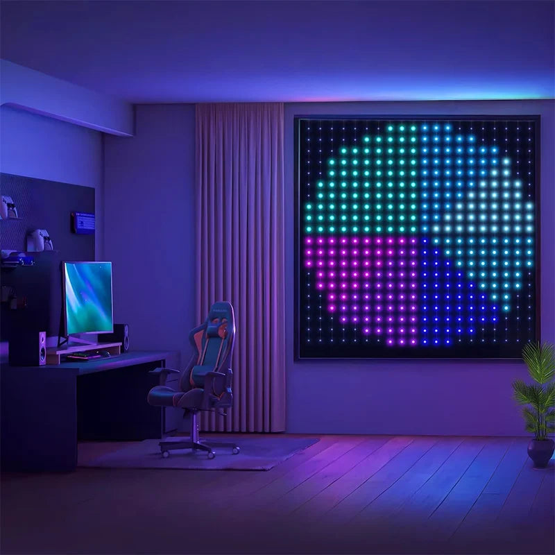 Smart LED-ljusgardin – Egen ljusdesign via app