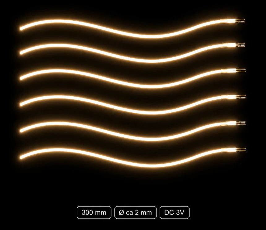 LumiNoodles: Klippbara & flexibla LED-slingor