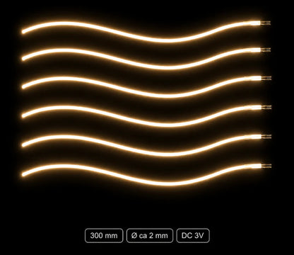 LumiNoodles: Klippbara & flexibla LED-slingor