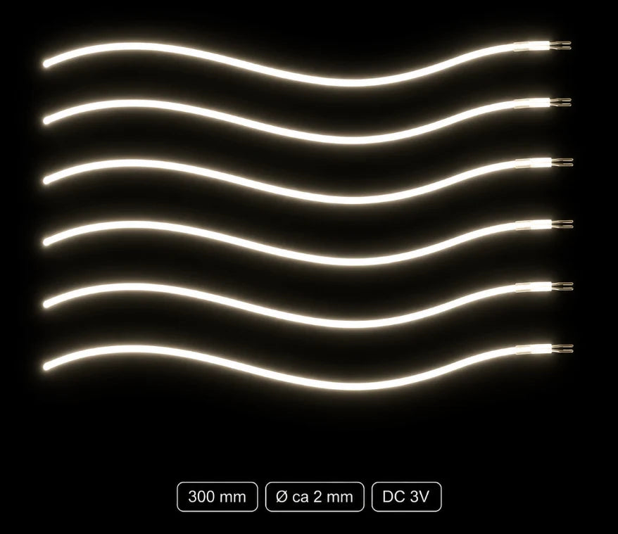 LumiNoodles: Klippbara & flexibla LED-slingor