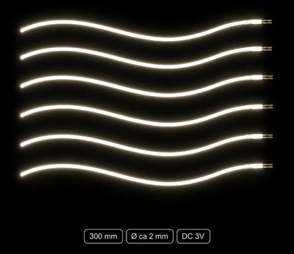 LumiNoodles: Klippbara & flexibla LED-slingor
